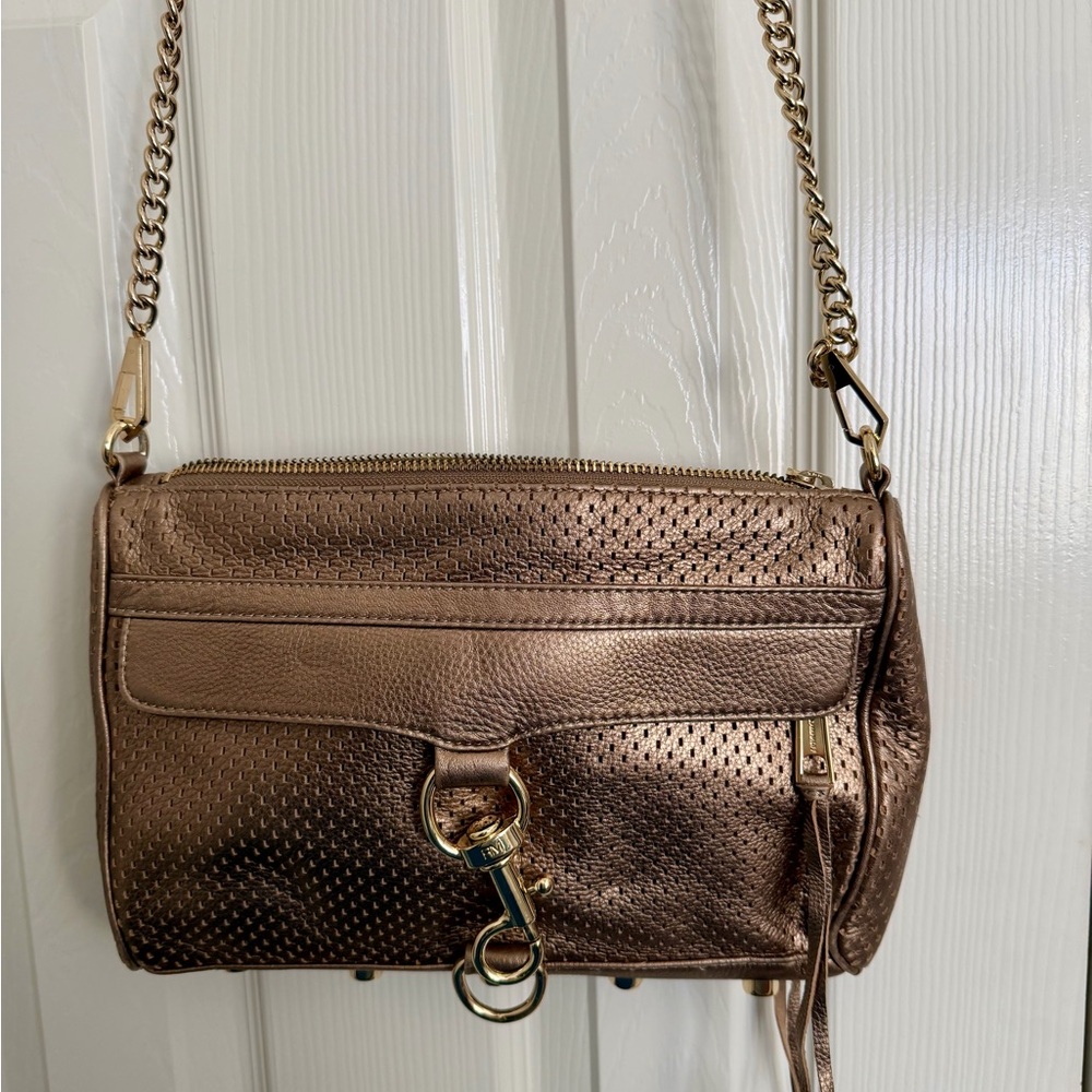 Rebecca Minkoff Mini MAC Perforated Leather Crossbody